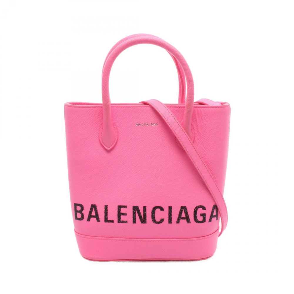 Balenciaga Ville XXS Handbag Leather Pink